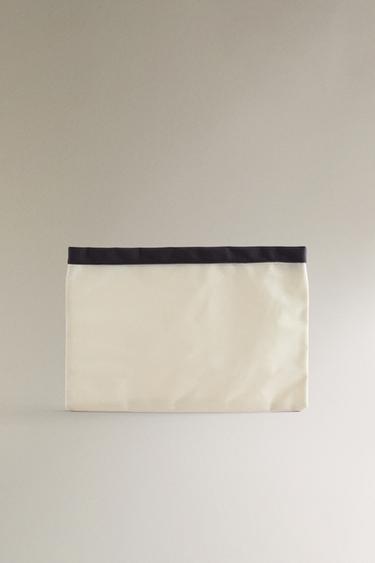 LARGE WATERPROOF WASH BAG - Ecru White by Zara - Image 1