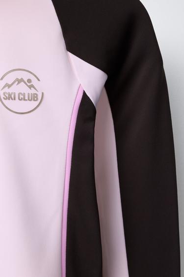 SKI COLLECTION THERMAL T-SHIRT - Brown by Zara - Image 3