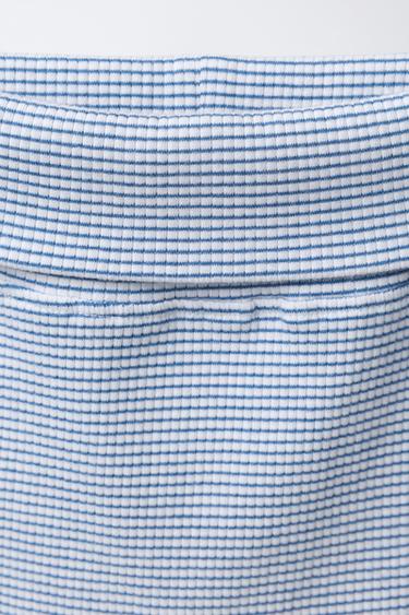 CHICK EMBROIDERED STRIPED T-SHIRT AND TROUSERS SET - Navy blue by Zara - Image 4