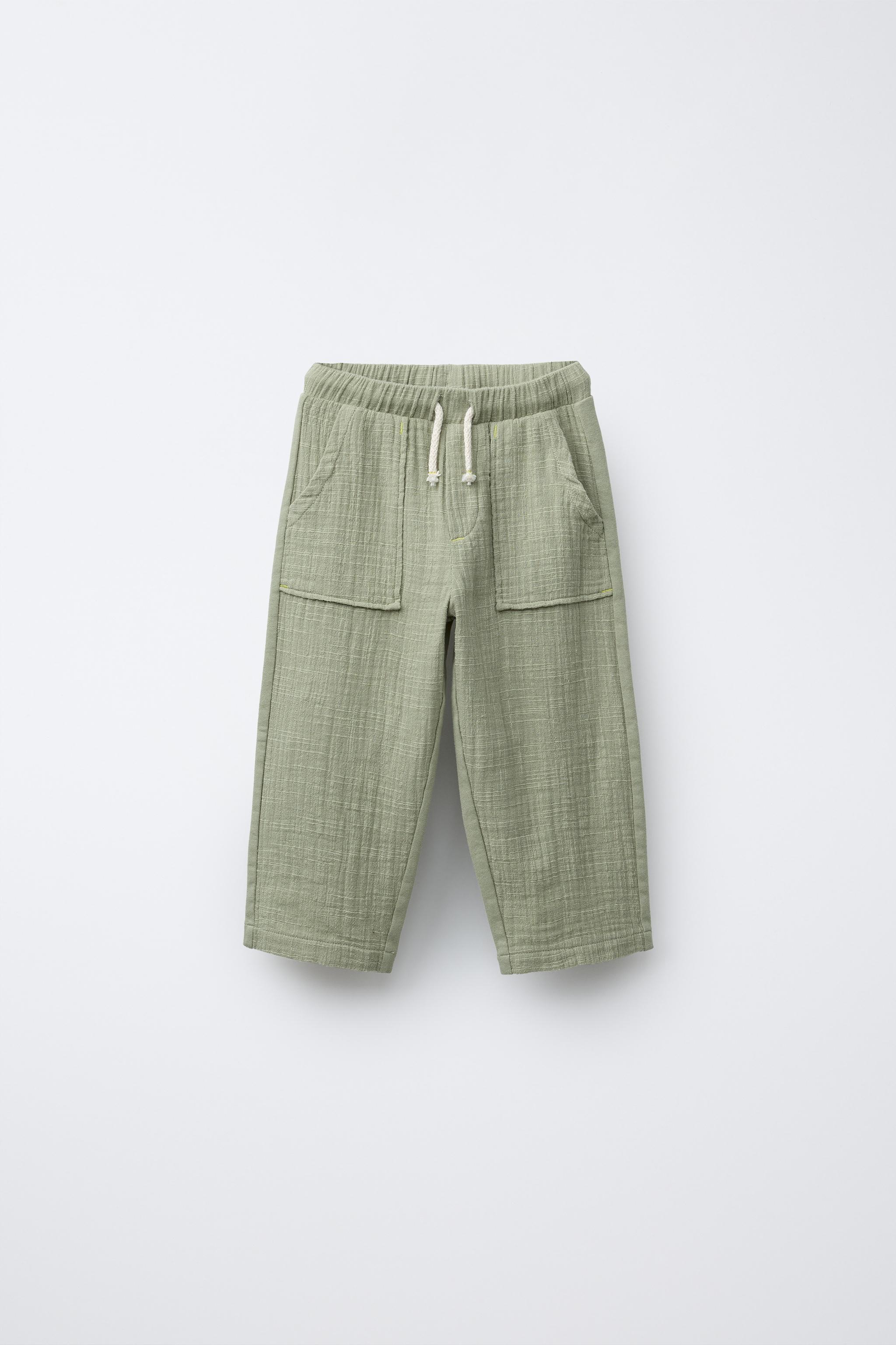 BASIC COMBINATION PANTS - Blue | ZARA United States
