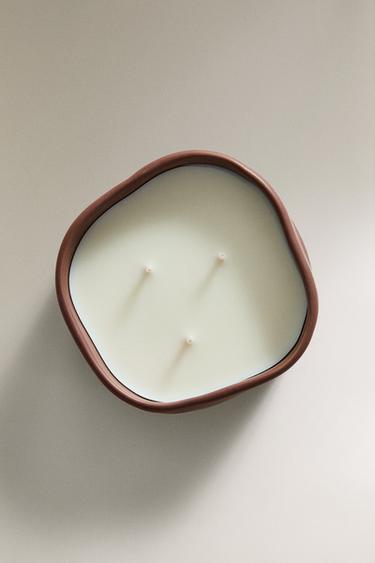 (170 G) FLORAL BEYOND SCENTED CANDLE - Light red by Zara - Image 3