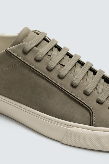 BASIC TRAINERS - Sea green by Zara - Image 5