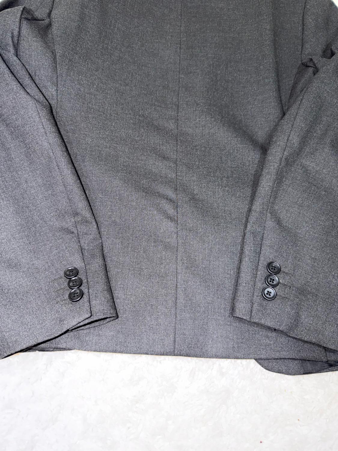 STRETCH SUIT JACKET ANTHRACITE GRAY - Image 8
