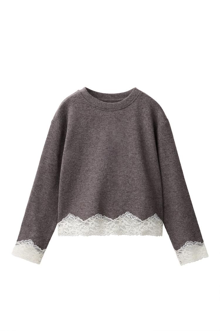 CAMISETA SOFT TOUCH ENCAJE