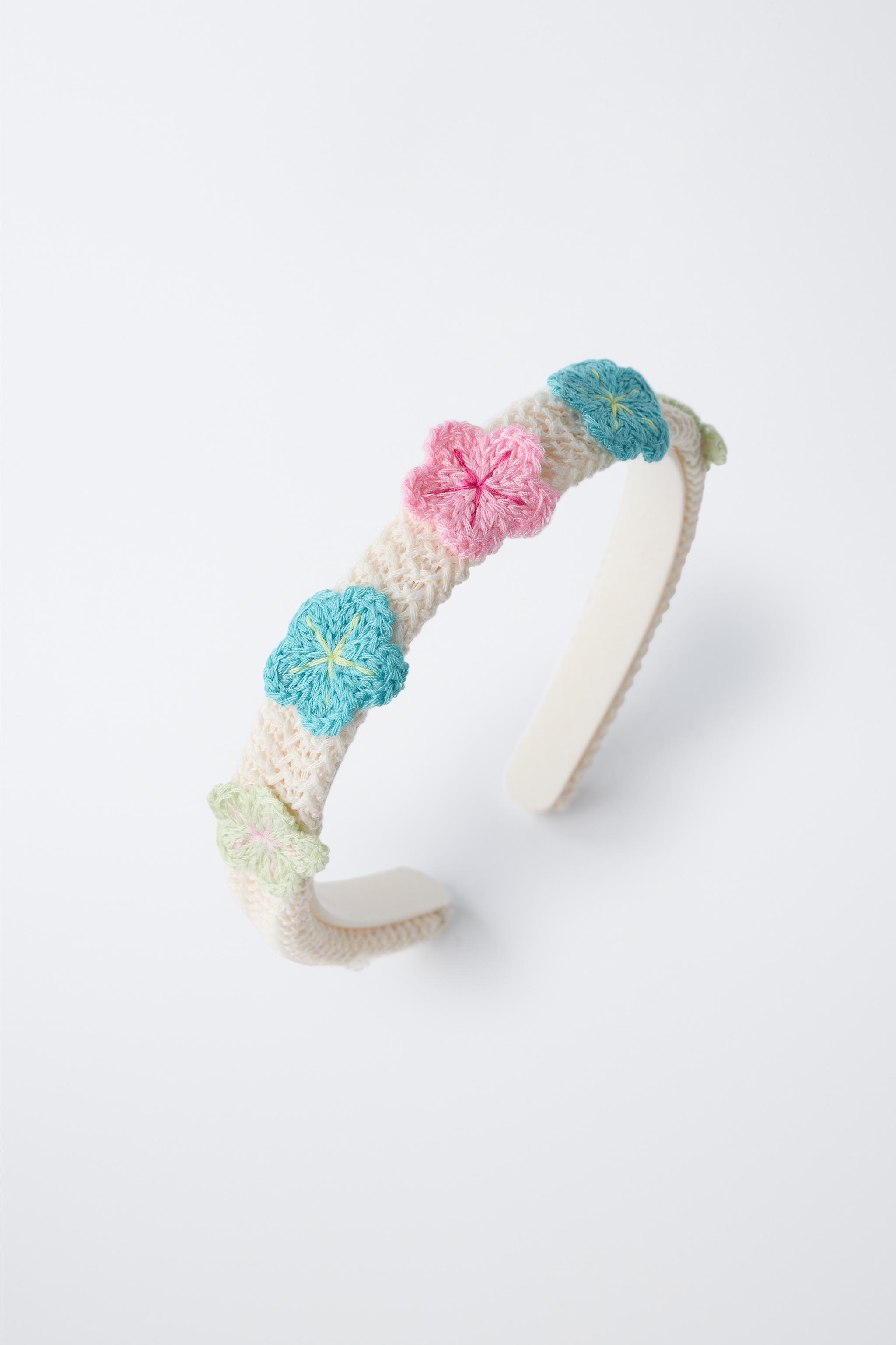 CROCHET FLOWER HEADBAND
