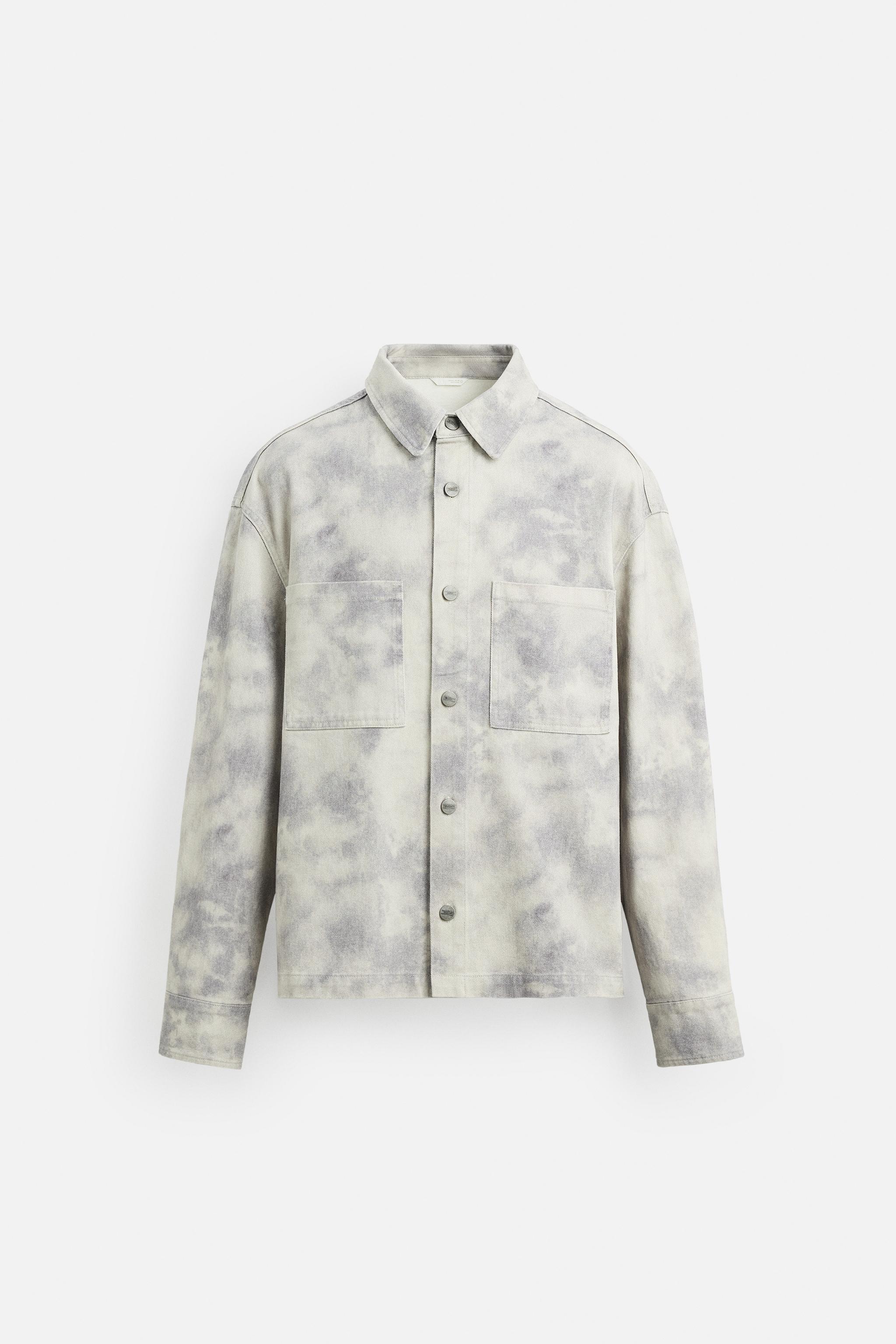 ABSTRACT PRINT OVERSHIRT - Printed | ZARA United States ABSTRACT PRINT OVERSHIRT - Printed | ZARA United States