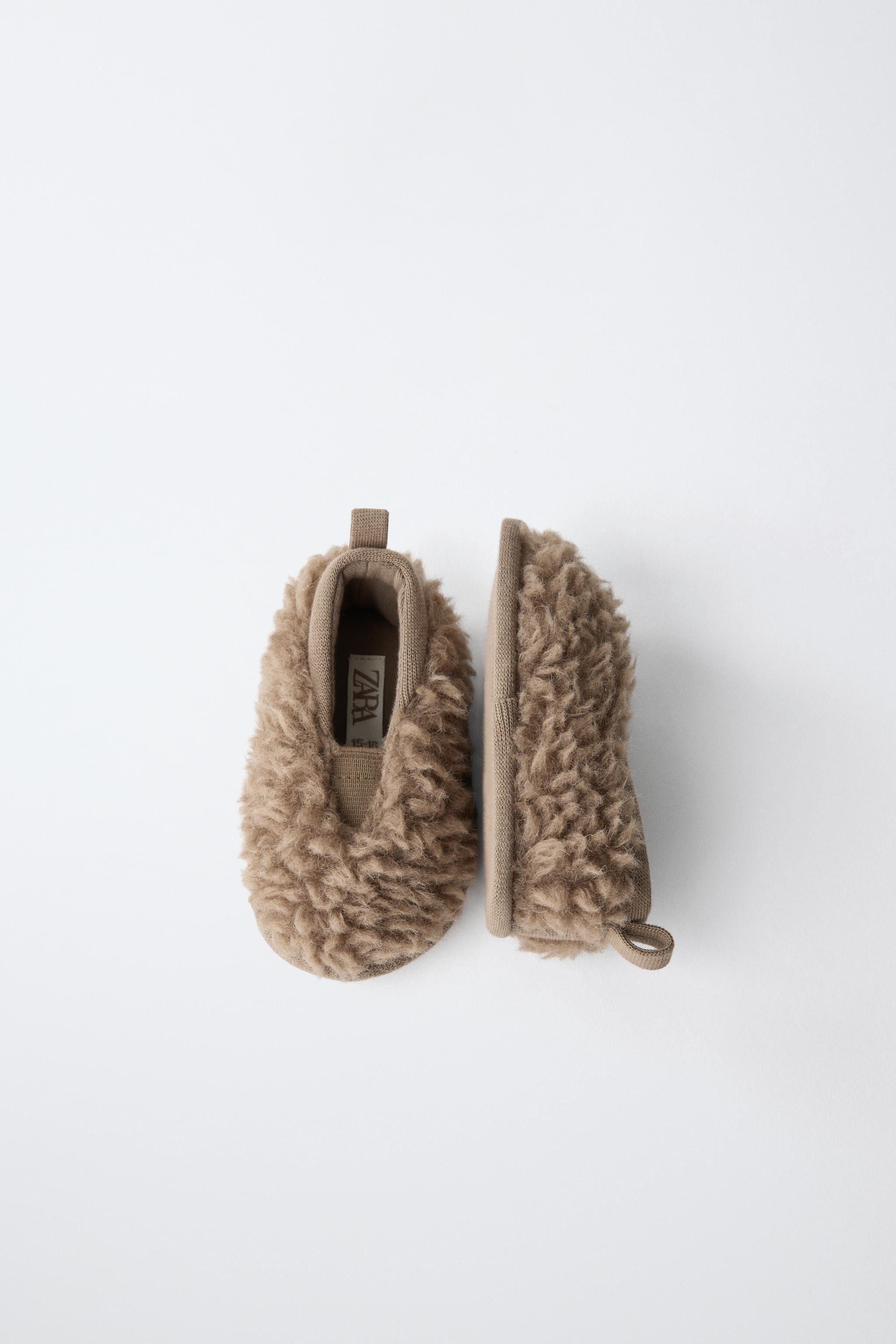 CHAUSSONS IMITATION MOUTON