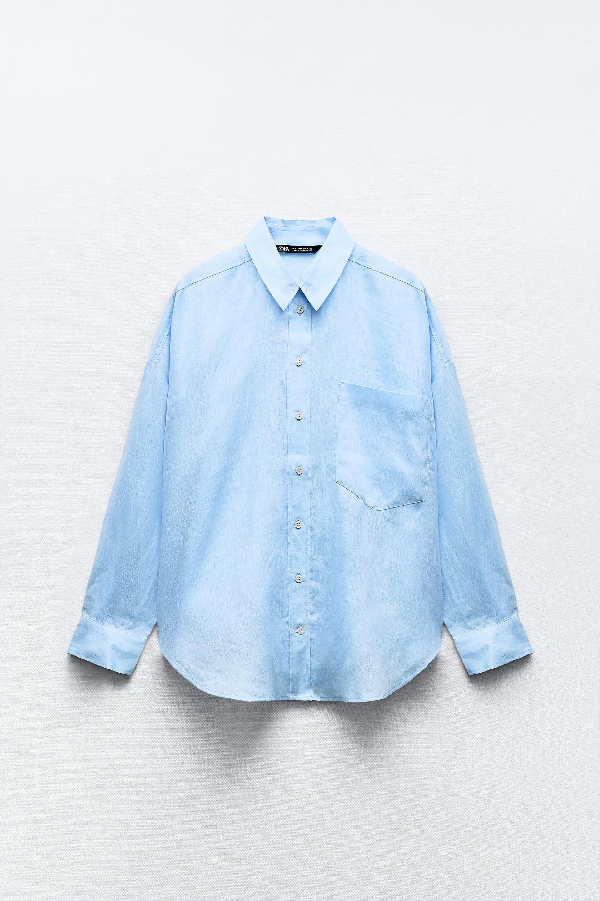 100% LINEN BASIC SHIRT