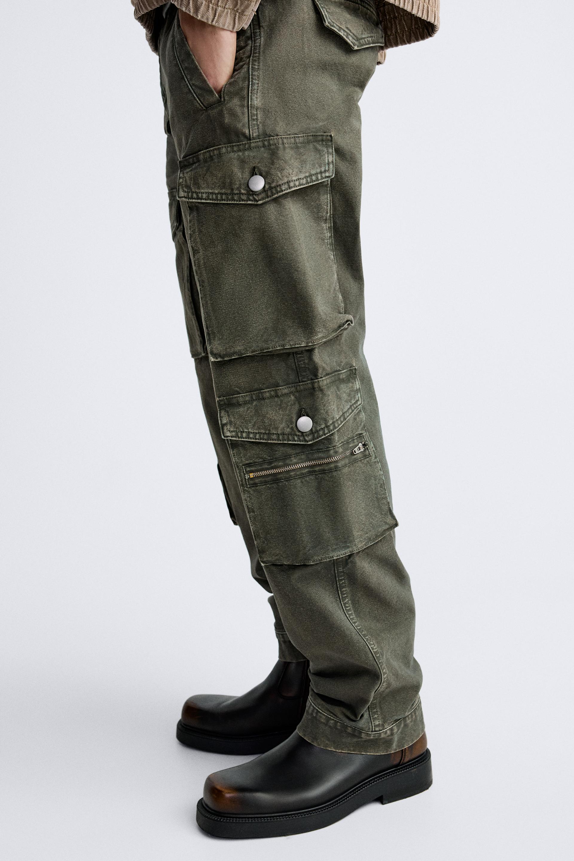 Мужские брюки ZARA Utility Pocket (271276600-500) — купить с доставкой из  США и Европы