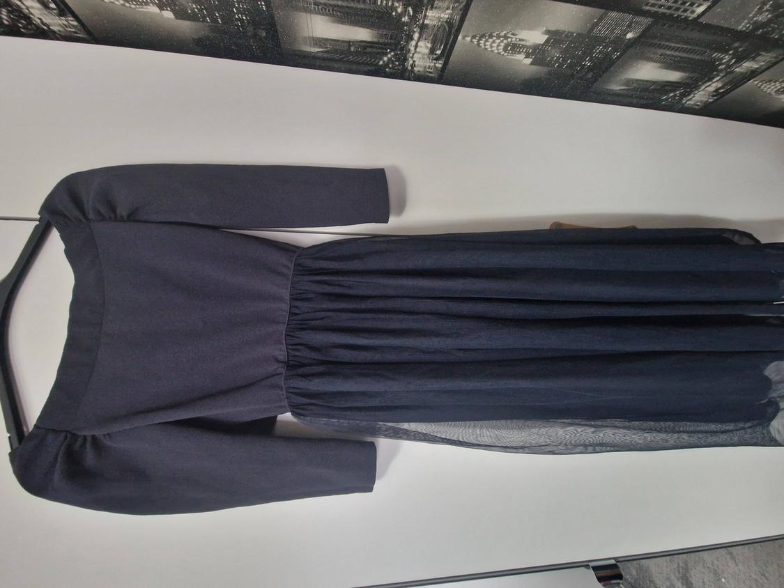 ZARA BLACK MIDI DRESS - Image 5
