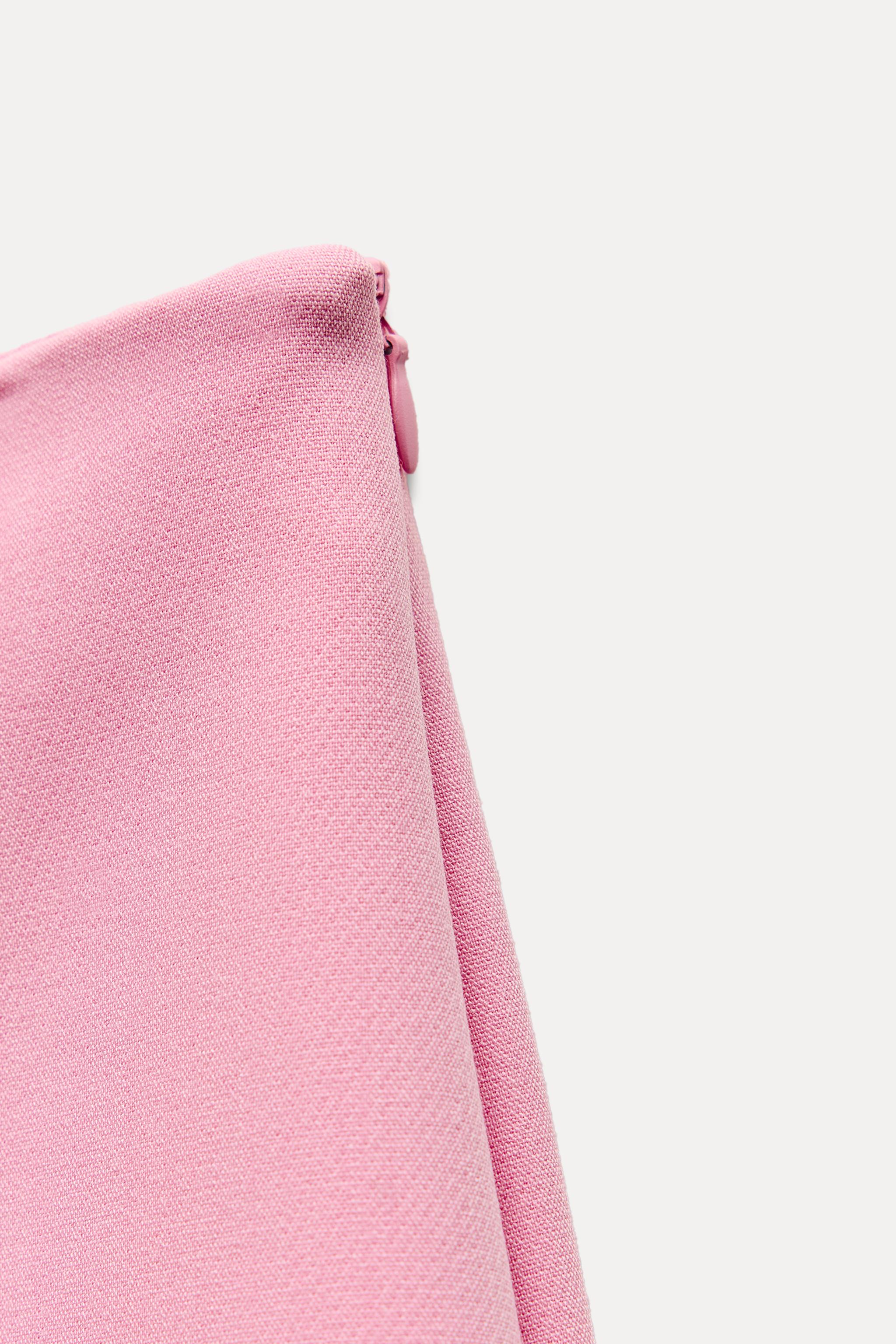 クロスオーバー スコート - ピンク | ZARA Japan / 日本