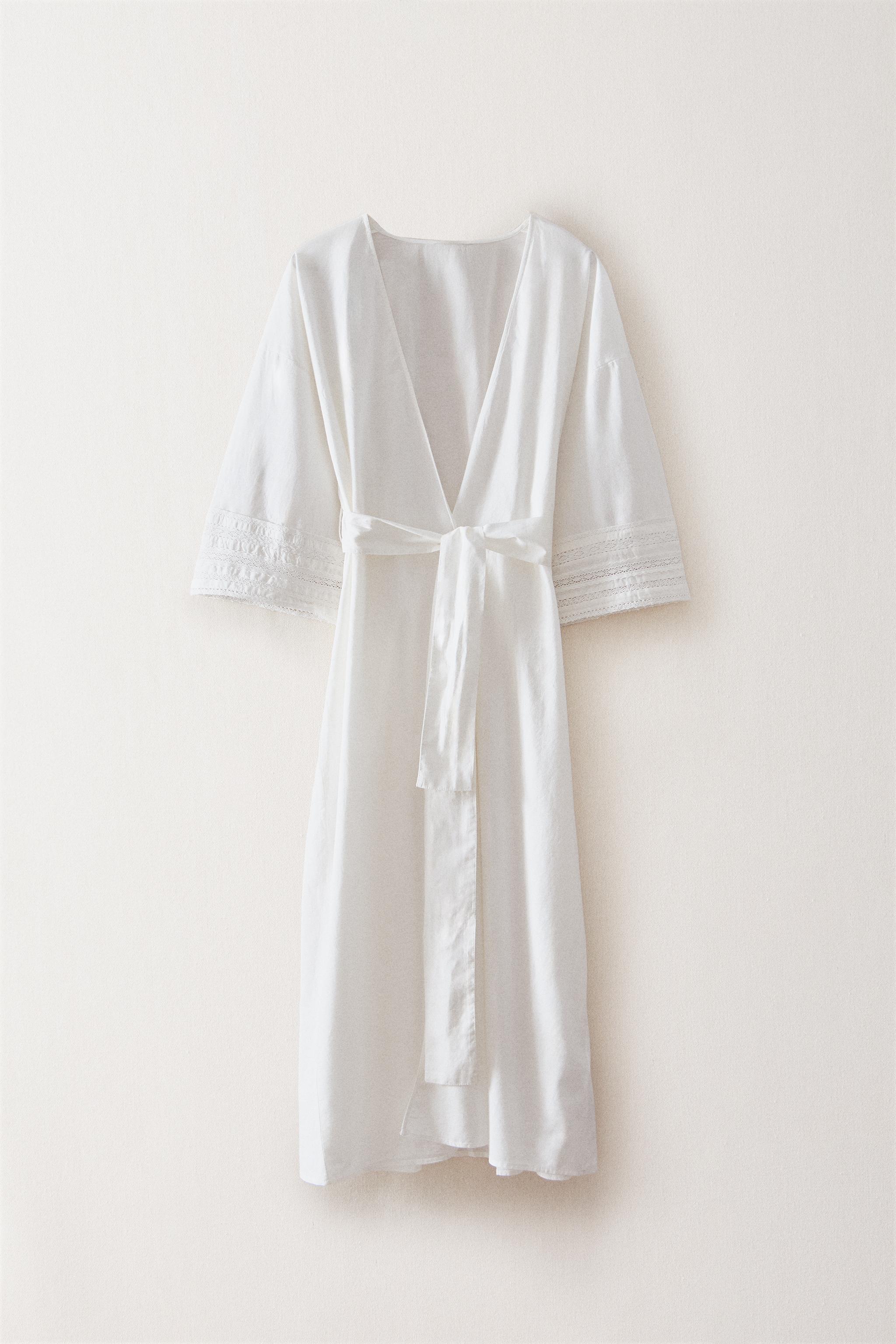 ROBE DE CHAMBRE DENTELLE