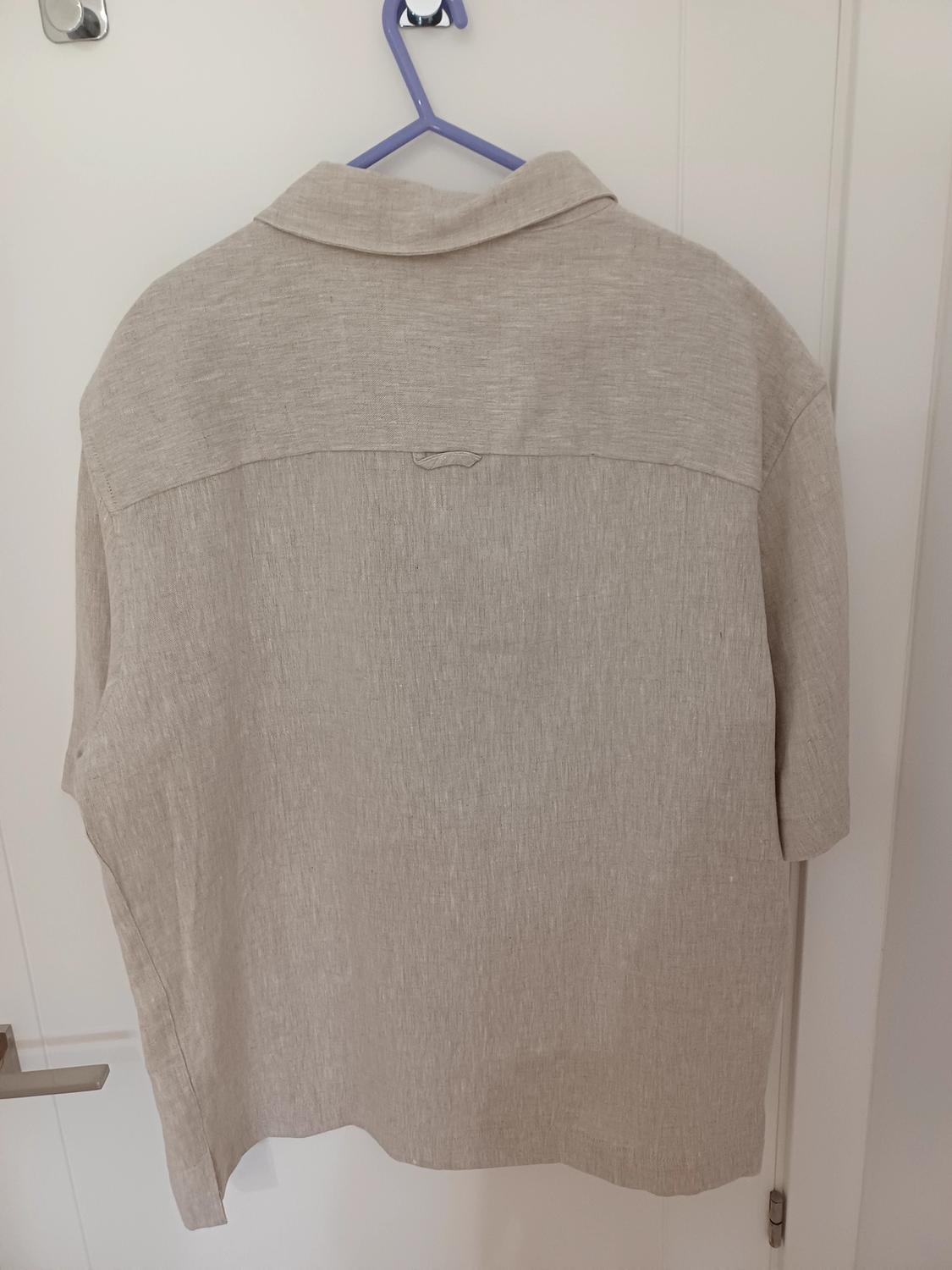 CAMISA RELAXED FIT 100 LINO - Image 2