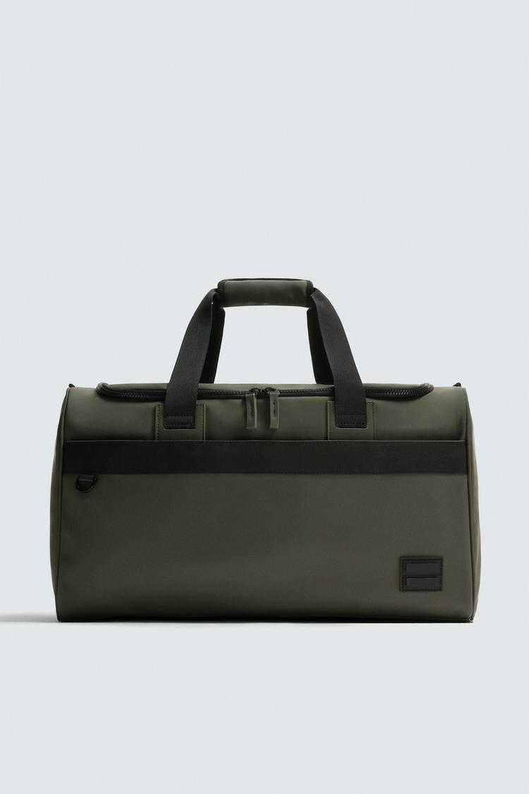 ZARA RUBBERISED TRAVEL BAG