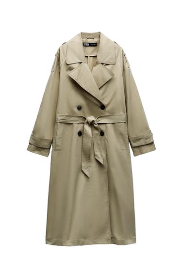 BELTED DOUBLE BREASTED TRENCH