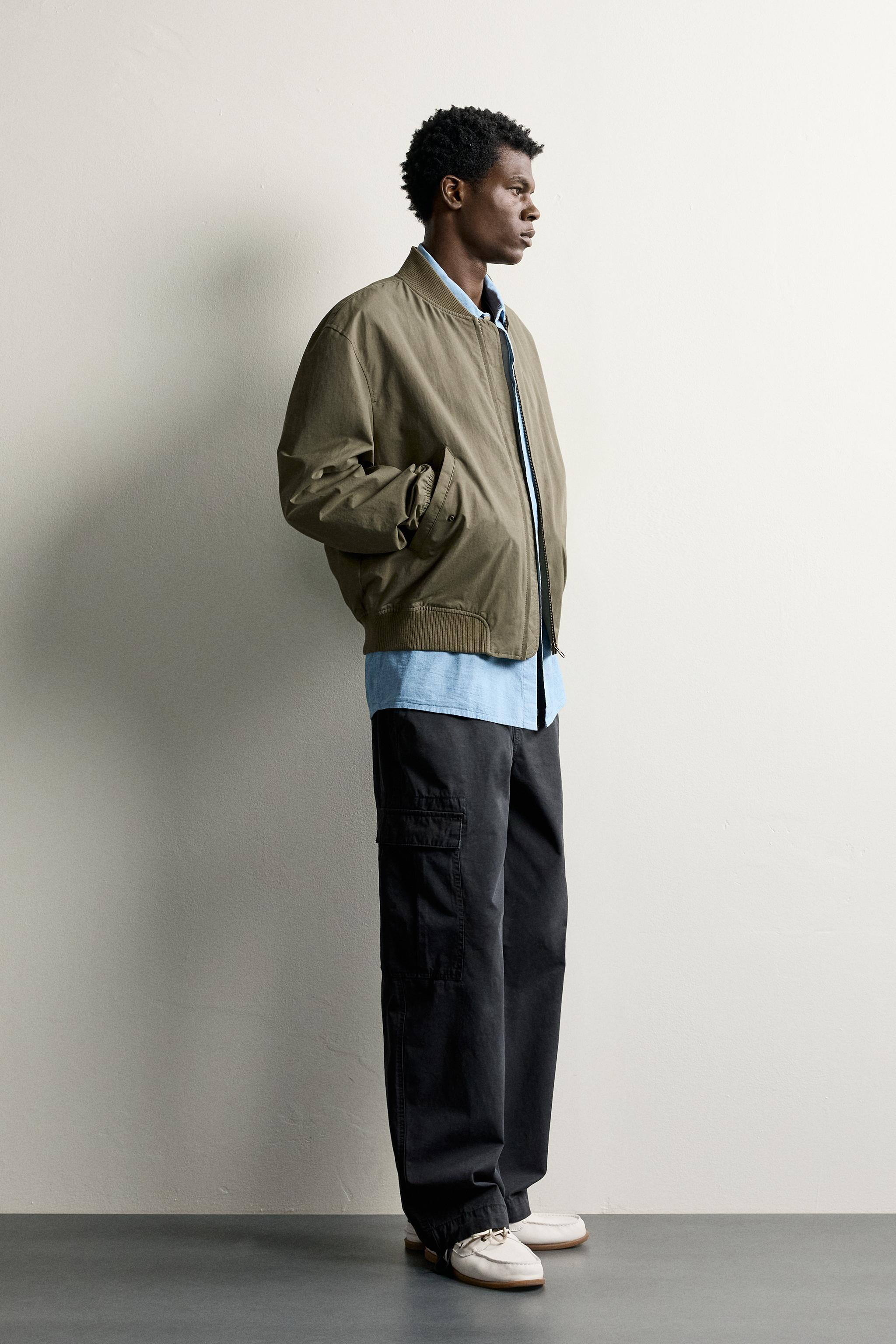 REGULAR FIT BOMBER JACKET
