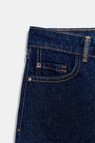 JEAN Z1975 JUPE-CULOTTE TAILLE HAUTE CONFORT - Bleu de Zara - Image 9