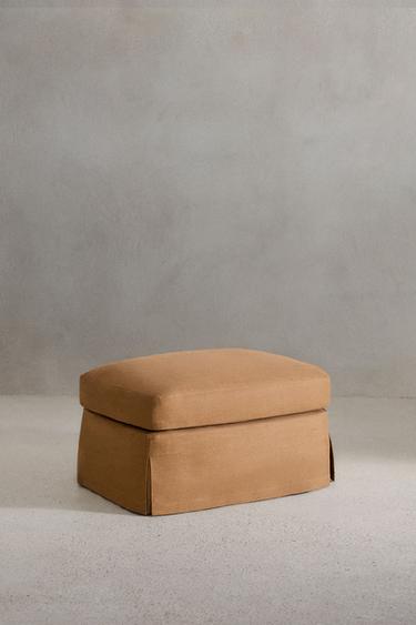 Zara FOOTSTOOL 01 - Mustard
