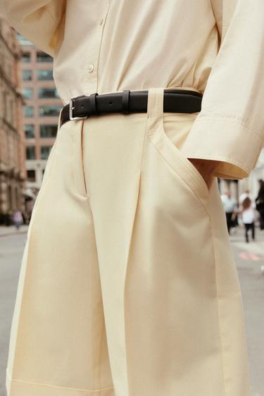 SHORT PINCE CEINTURE - Bis de Zara - Image 3