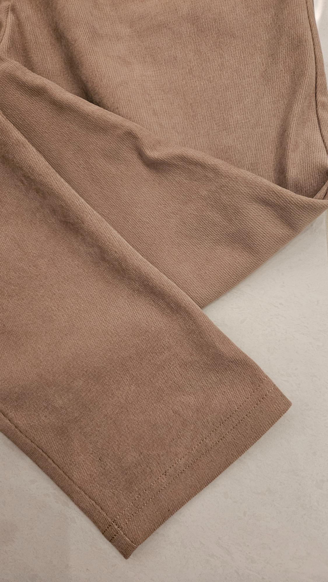 FAUX SUEDE TROUSERS - Image 4