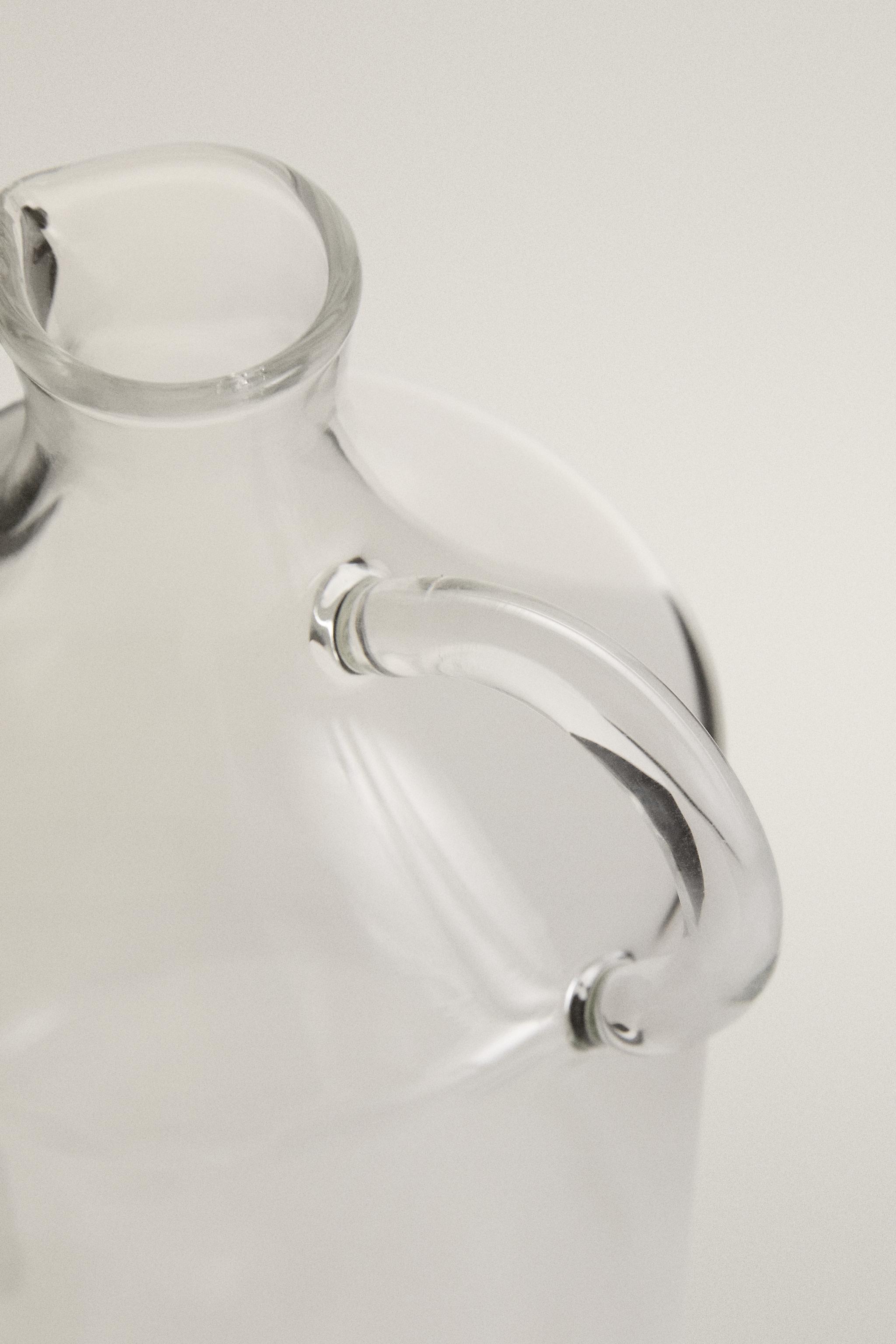 BOROSILICATE GLASS OIL AND VINEGAR CRUET
