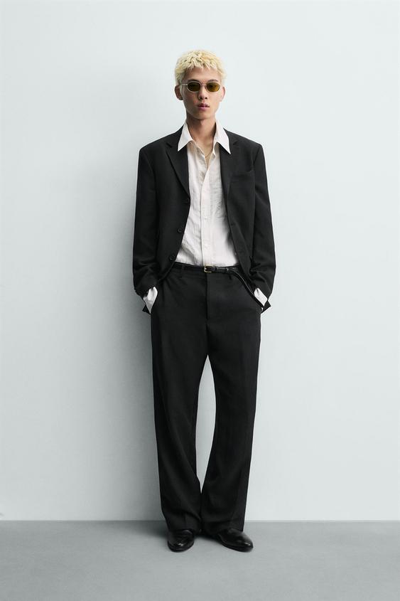 RELAXED FIT VISCOSE - LINEN SUIT JACKET from Zara - $219