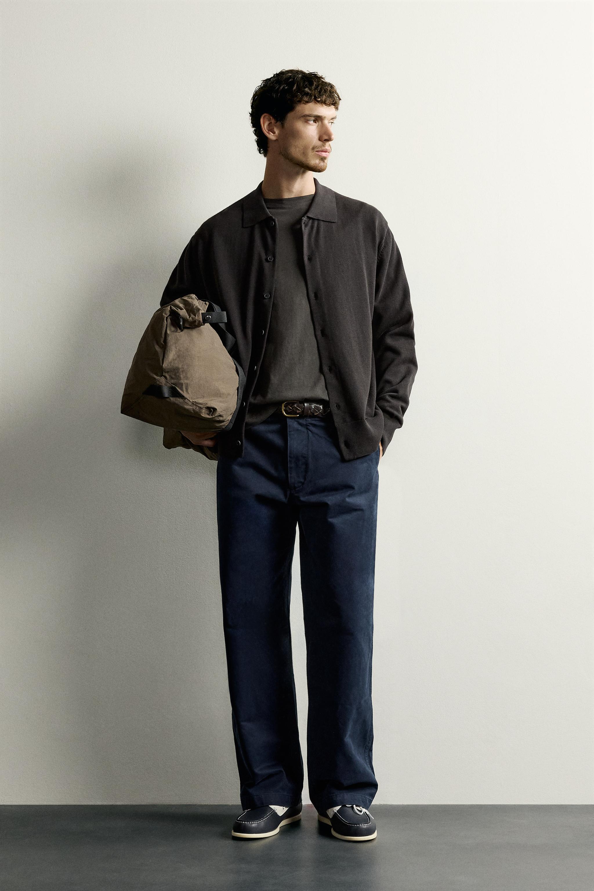 Zara PAMUKLU REGULAR FIT HIRKA