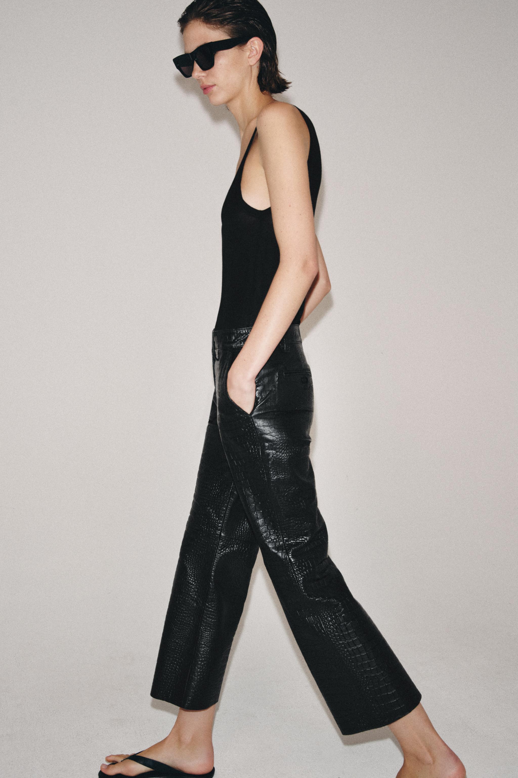 ZW COLLECTION LIMITED EDITION COCO LEATHER PANTS