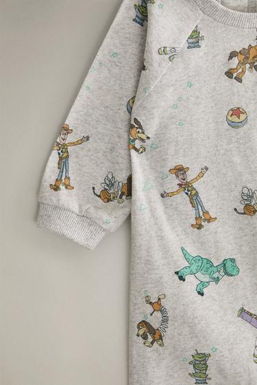 CHILDREN'S TOY STORY ©DISNEY/PIXAR ROMPER - Grey marl by Zara - Image 2