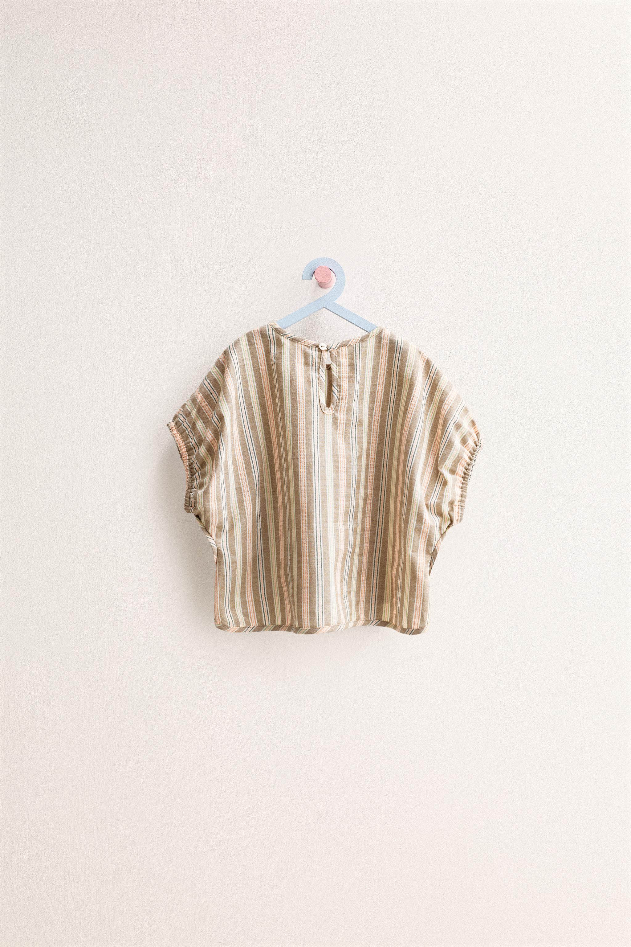 ZARA TIMELESS - STRIPED BLOUSE