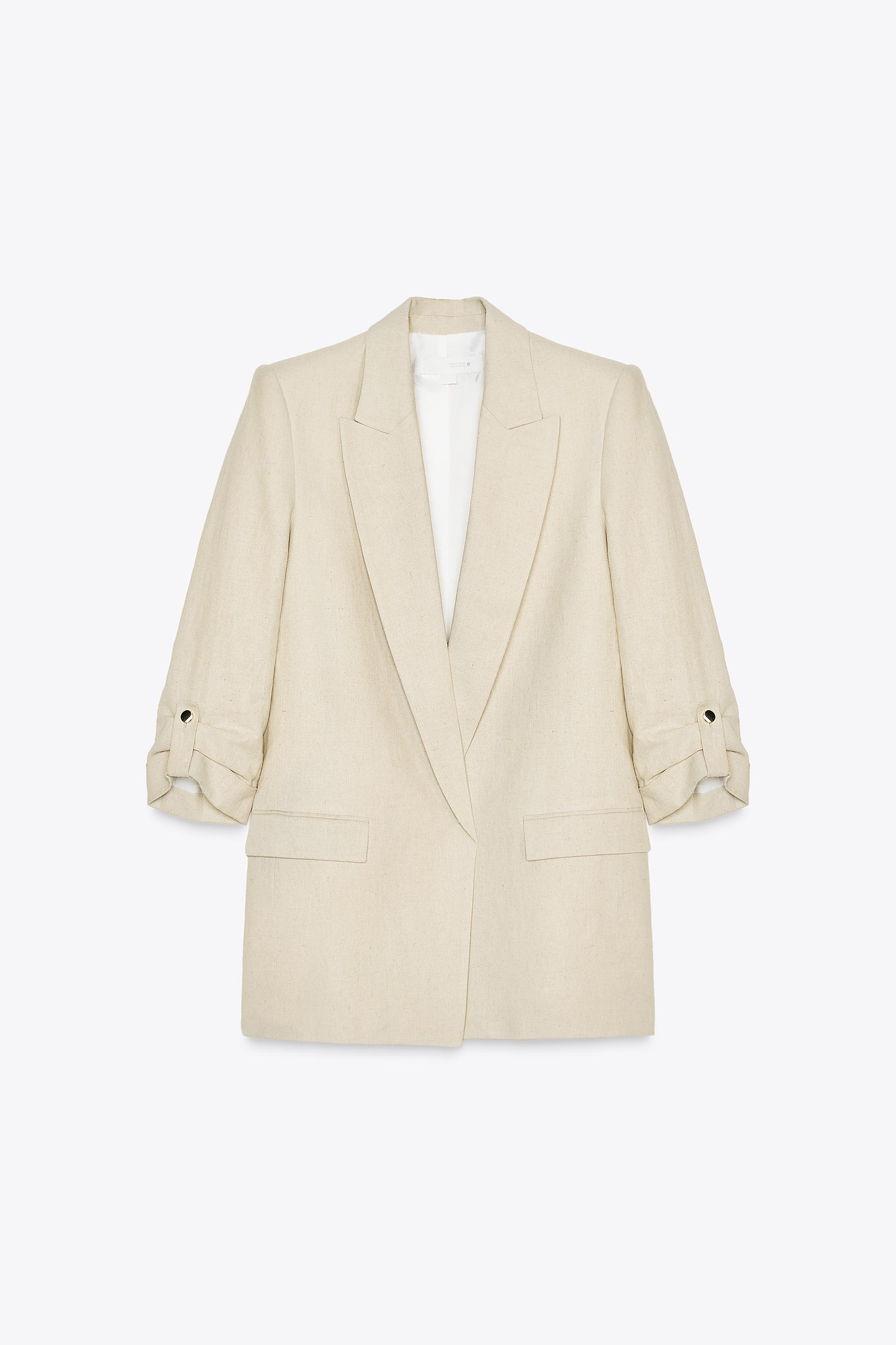 リネンブレザー – レディース | ZARA 日本