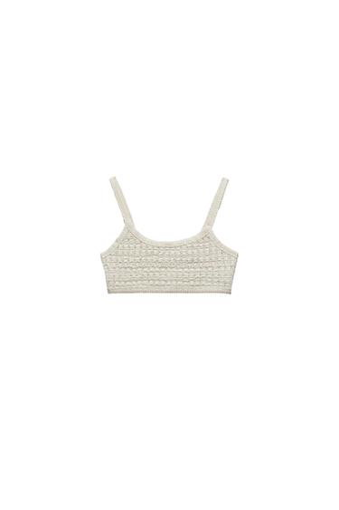 SHORT KNIT TOP