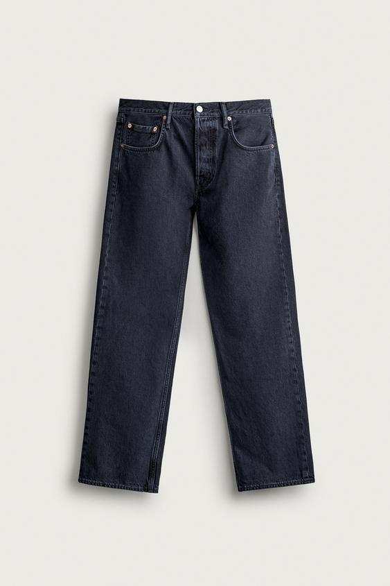 JEANS REGULAR FIT - Marino oscuro de Zara - Imagen 0
