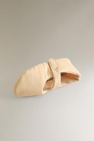 BALLERINES ENFANT TISSU - Jaune de Zara - Image 3
