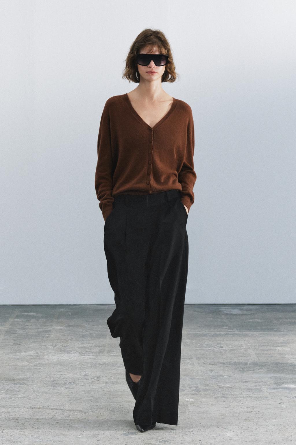 ZW COLLECTION PLEATED TROUSERS