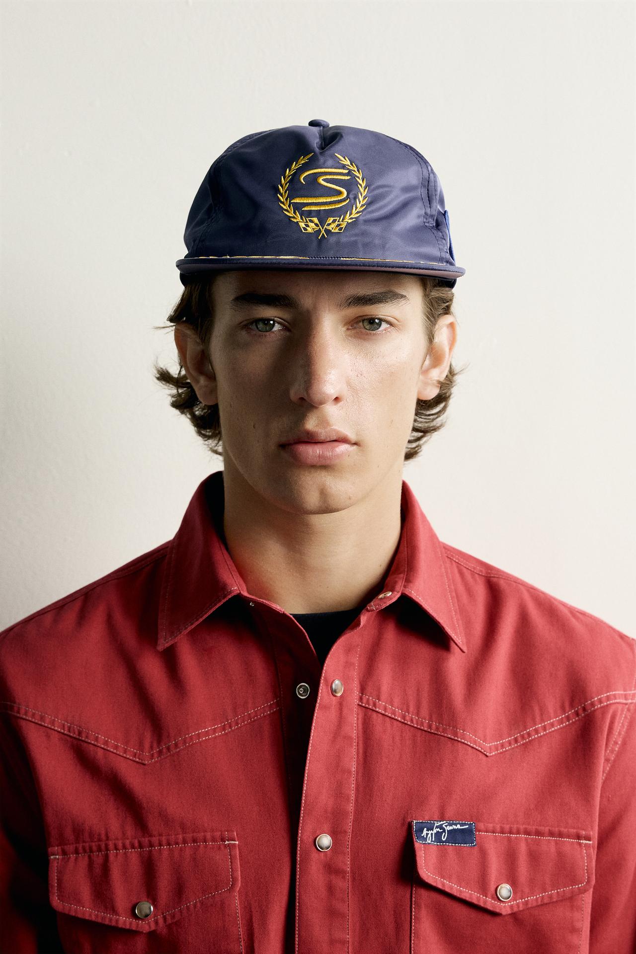 Кепка с прямым козырьком Ayrton Senna ©