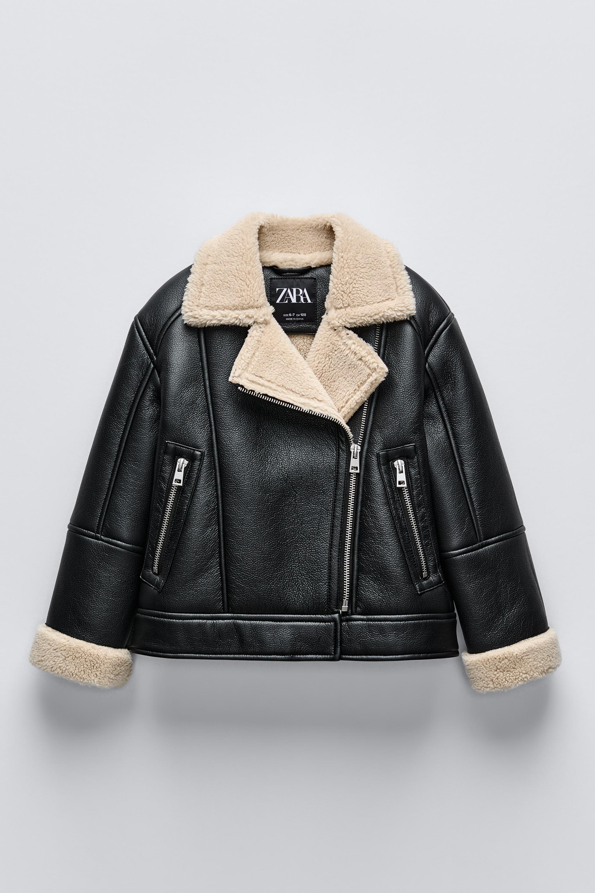 DOUBLE FACED JACKET Black ZARA United States