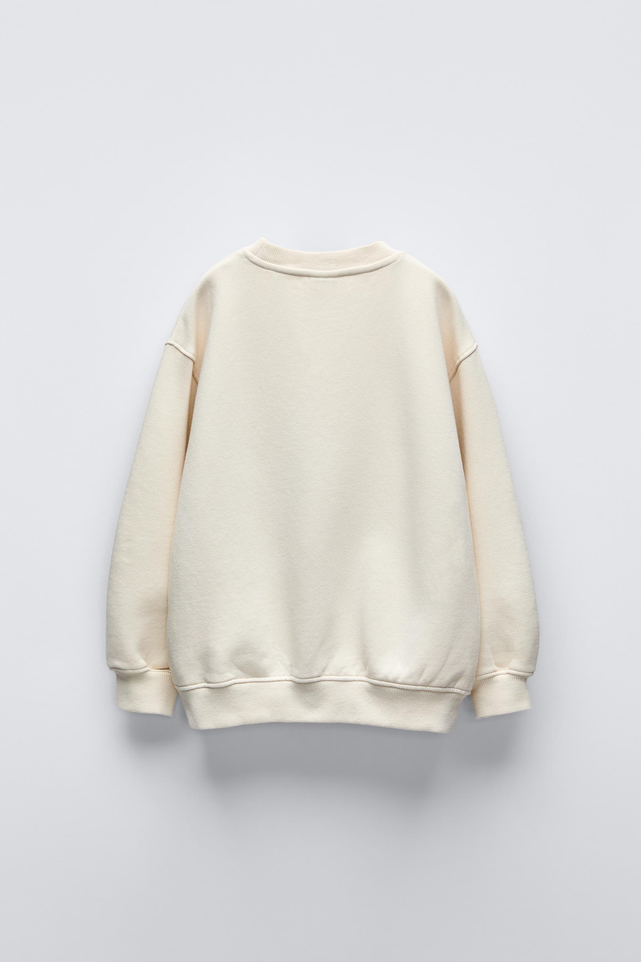 SWEETS SWEATSHIRT Beige ZARA United States