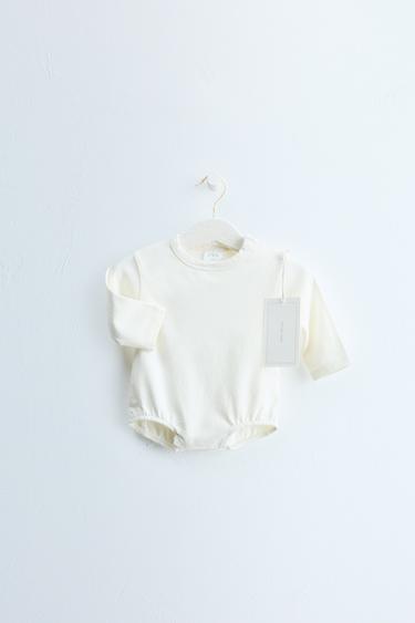 Zara Timeless - Solid-Color Bodysuit — Mid-ecru 1