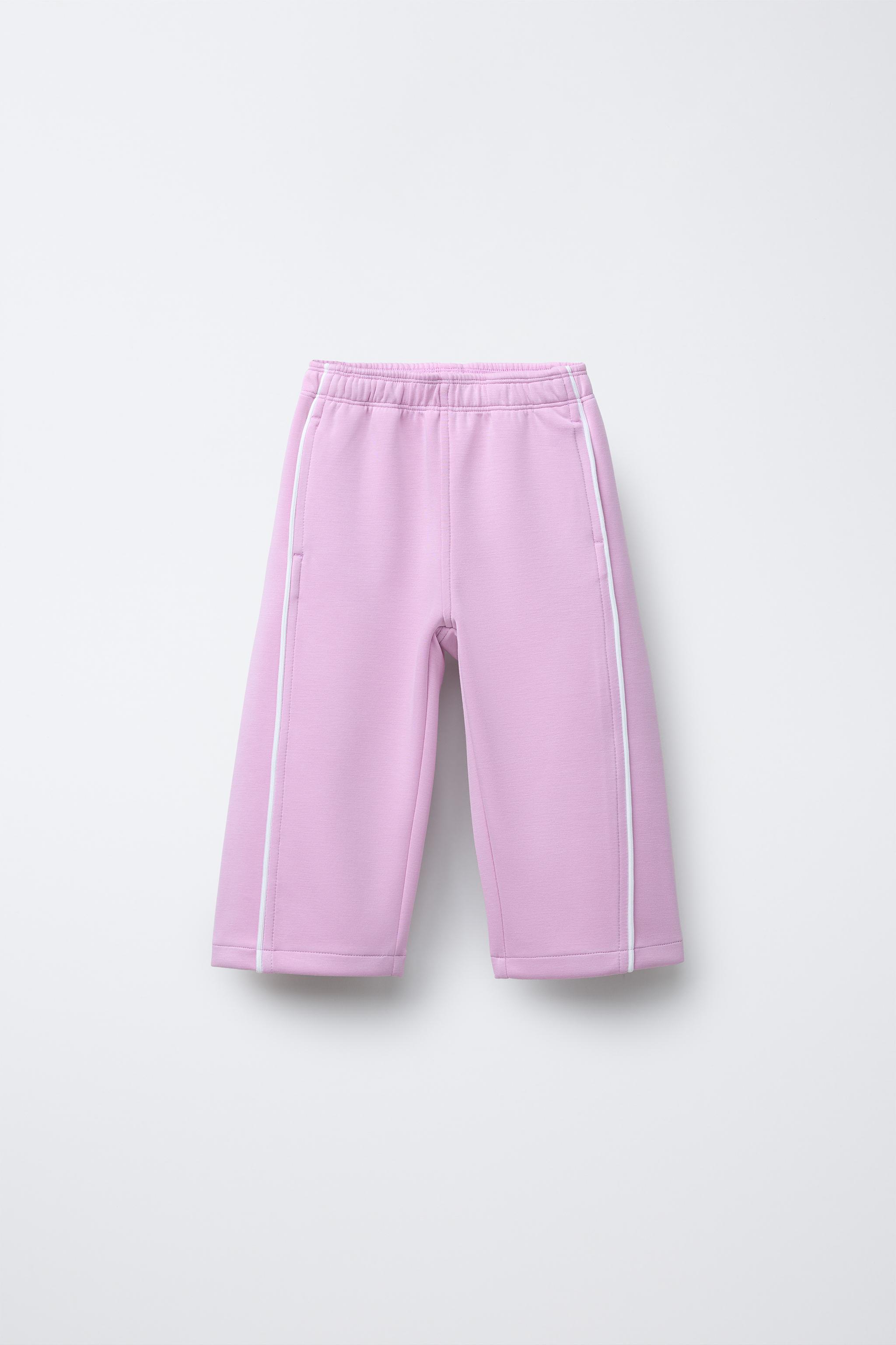 テクニカルワイドレッグパンツ - ピンク | ZARA Japan / 日本