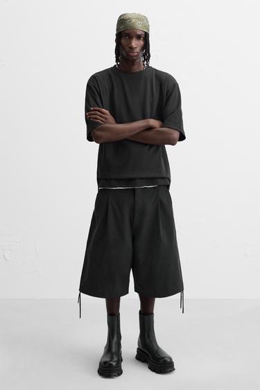 БОТИНКИ ЧЕЛСИ НА ОБЪЕМНОЙ ПОДОШВЕ — Черный от Zara — изображение 0