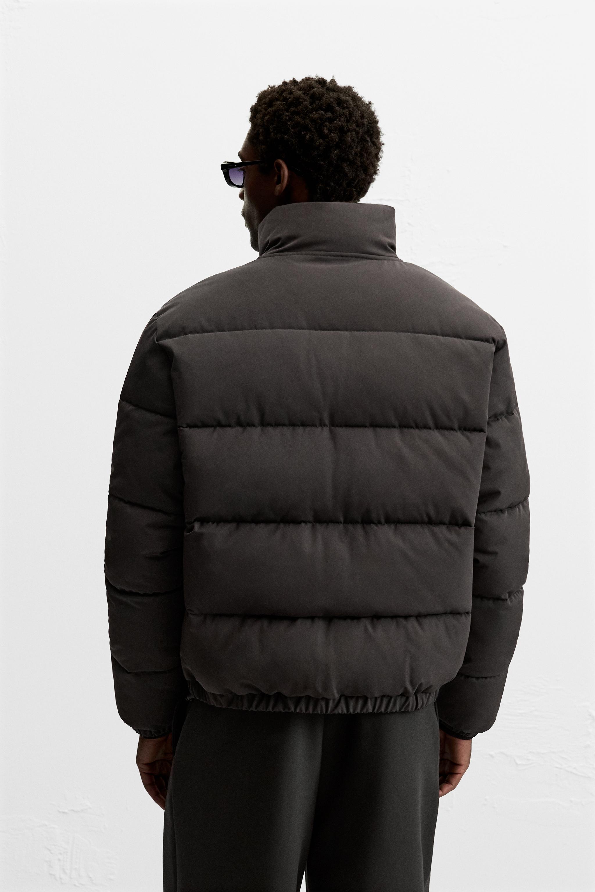 Quilted jacket mens zara online