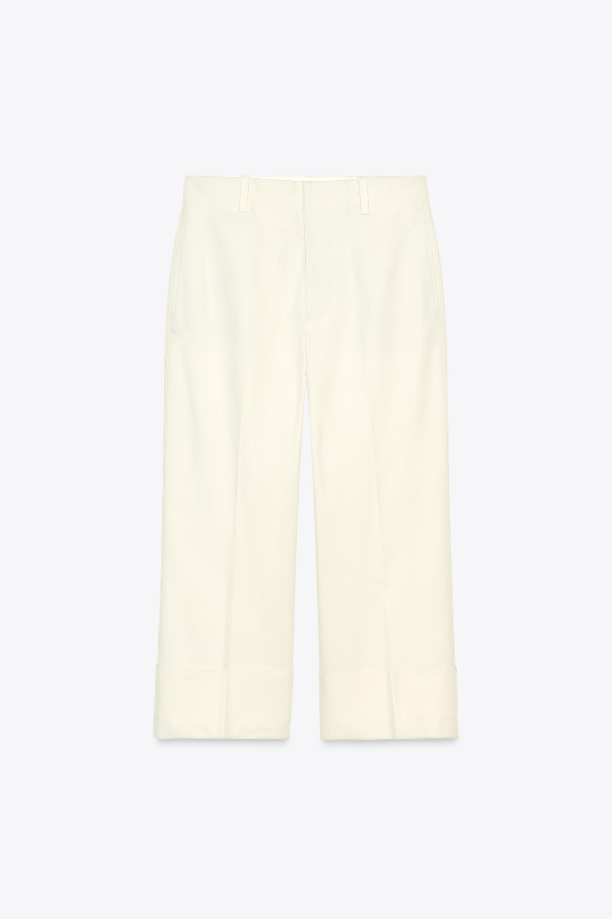 CHINO PANTS ZW COLLECTION - Black | ZARA United States