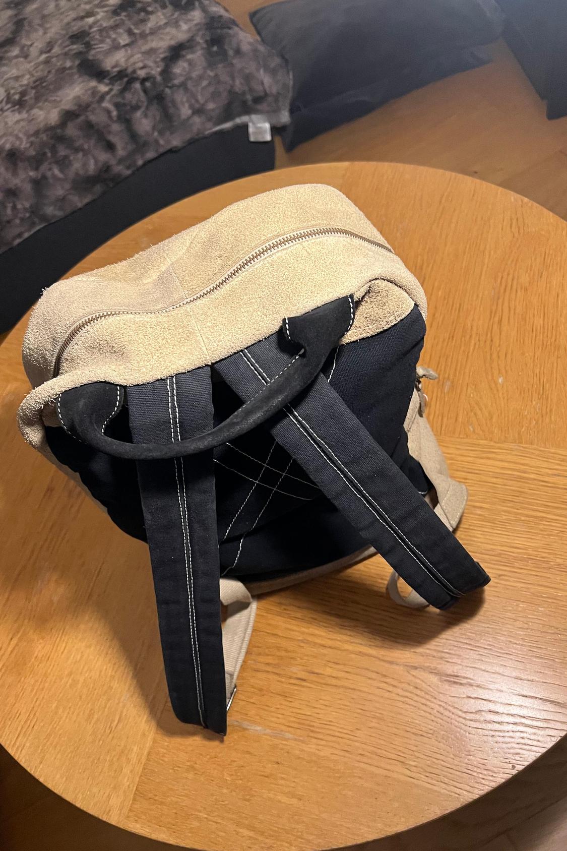 BEIGE SUEDE BAG. PURCHASED FOR 150 - Image 3