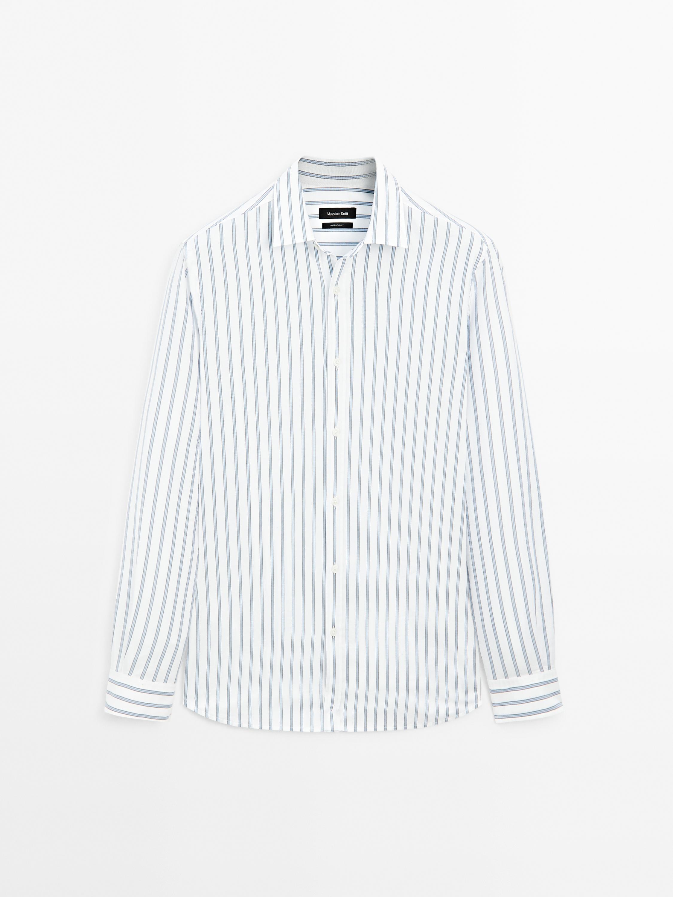 Chemise slim 100 % coton