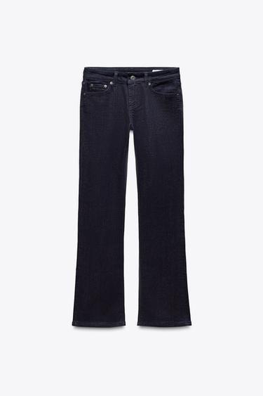 ZW COLLECTION LOW-RISE BOOTCUT JEANS - Blue by Zara - Image 0