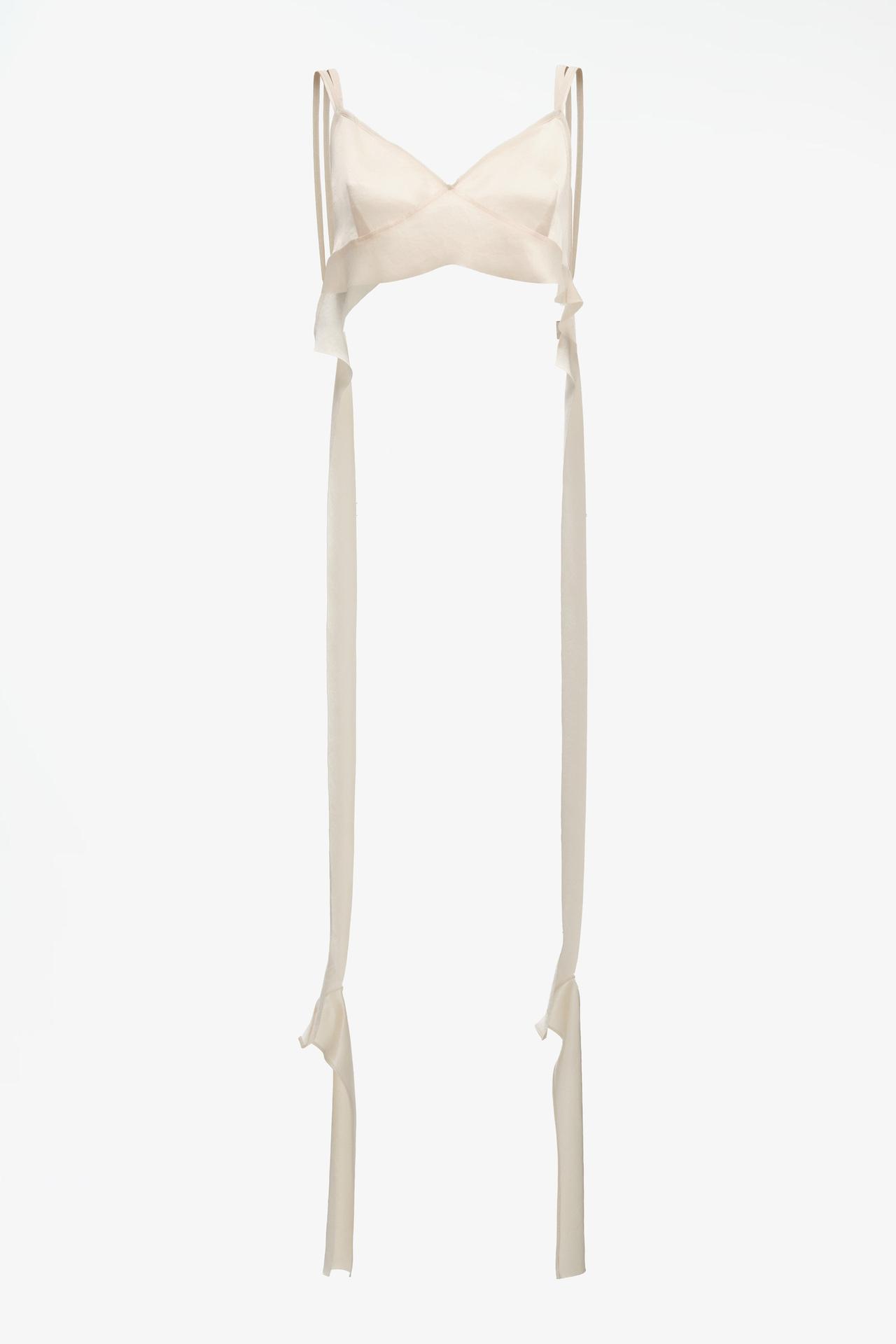 LIMITED EDITION TIE TOP — Ecru / Marl