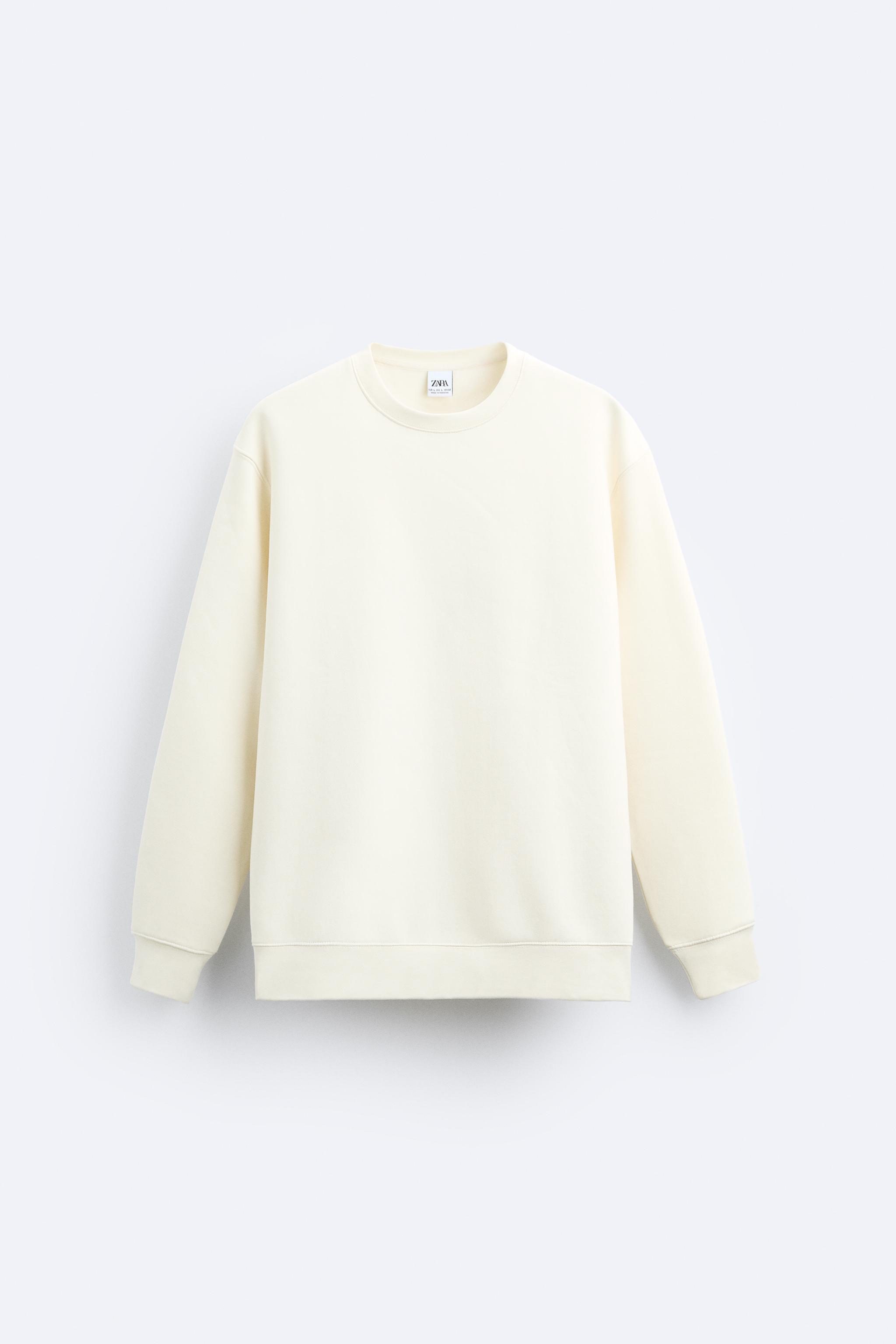 Zara basic sales sweatshirt