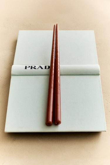 PACK OF THIN CANDLES (PACK OF 2) - Terracotta by Zara