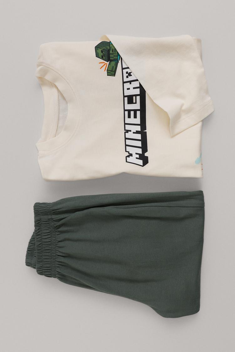 6 14 anos pijama minecraft mojang ab